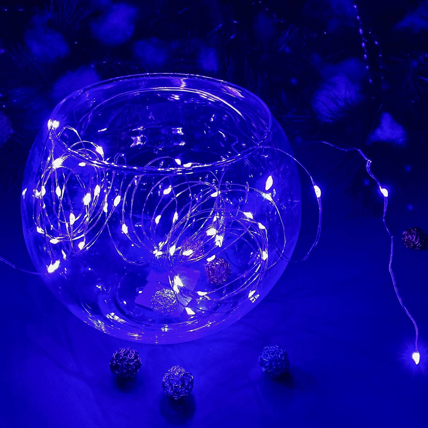 ULD-S0500-050/SCB/2AA PURPLE IP20 DEW Гирлянда Uniel ULD-S0500-050/SCB/2AA PURPLE IP20 DEW