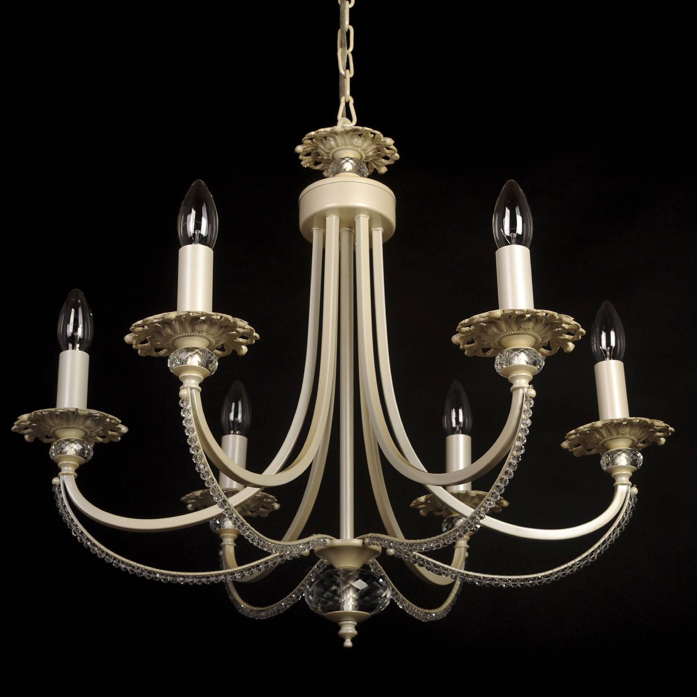 3007/6(creampearl) Подвесная люстра Abrasax Josephine 3007/6(creampearl)