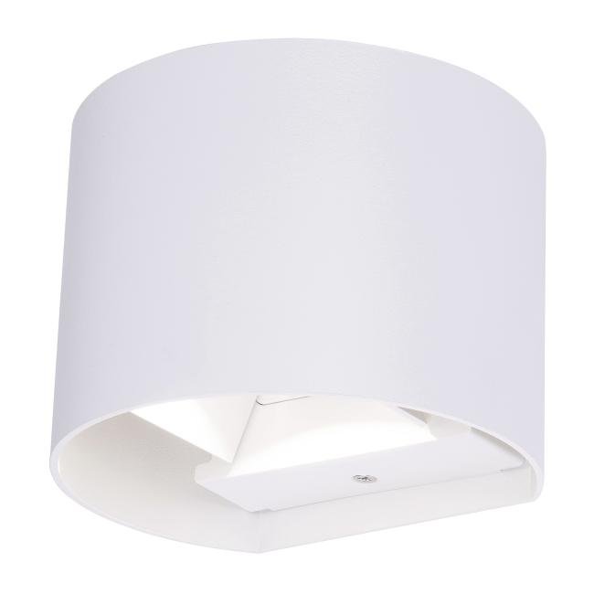 Уличный настенный светильник Uniel ULU-S56B-2x3W/3000K+4000K+6000K IP65 WHITE