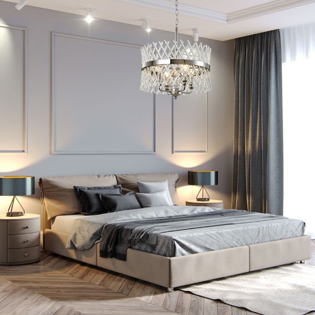 LH3040/4P-NK-CL Подвесная люстра Lumien Hall Baziano LH3040/4P-NK-CL