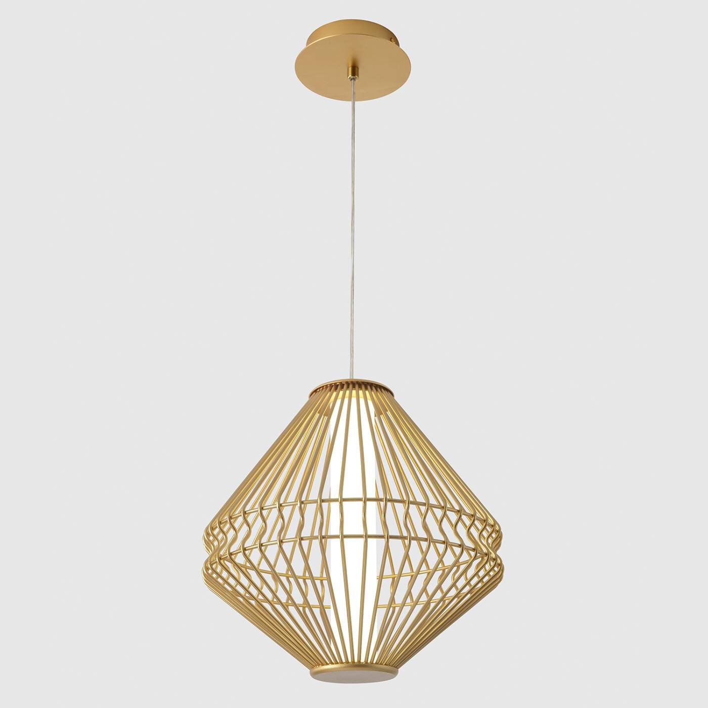CUADRA SP15W LED GOLD Светильник подвесной Crystal Lux Cuadra CUADRA SP15W LED GOLD
