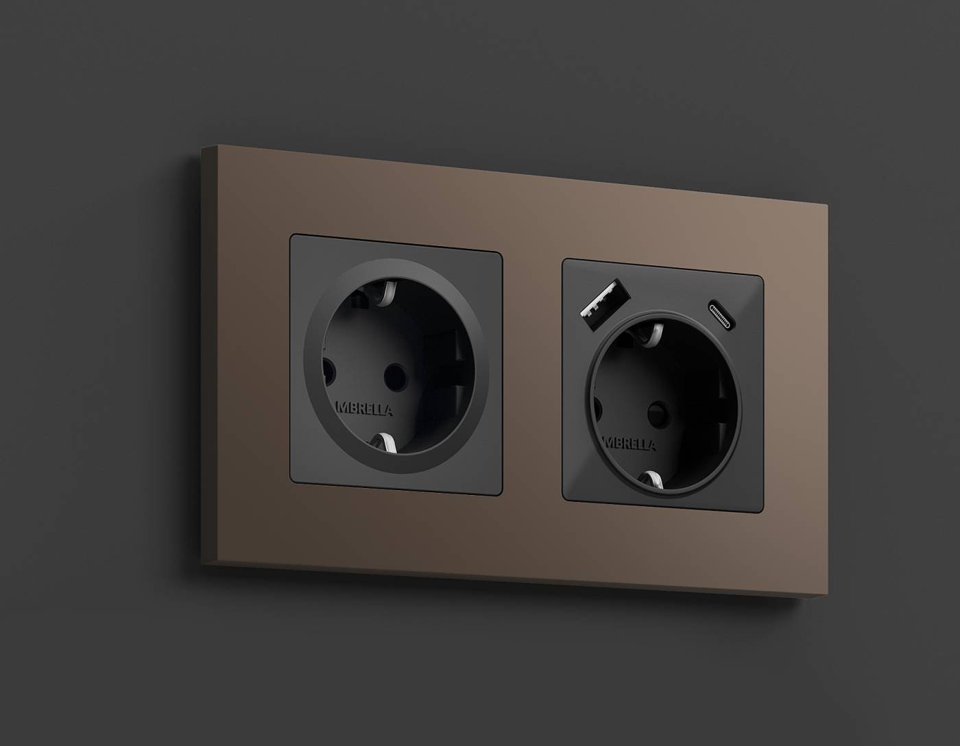 AP9060 Накладка на механизм Ambrella Volt ALFA AP9060