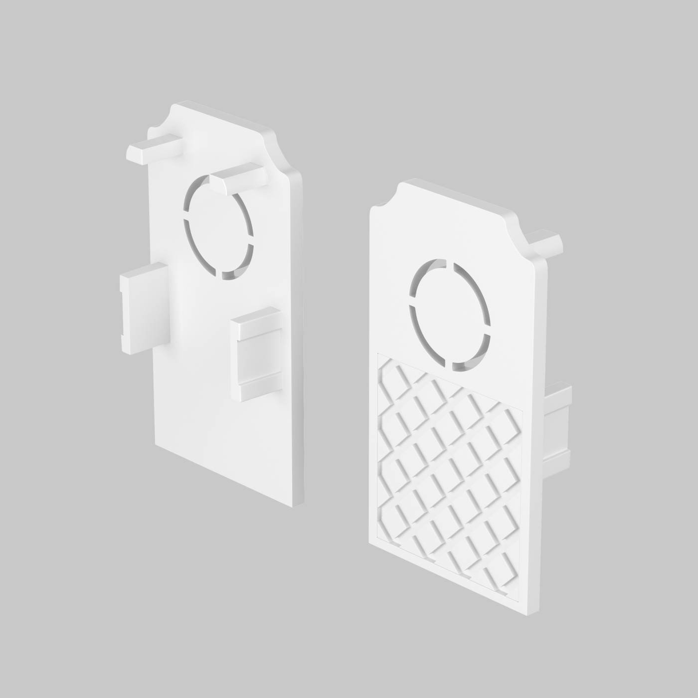 Заглушка торцевая 2шт Exility встраиваемый Maytoni Accessories for tracks Exility TRA034EC-42W