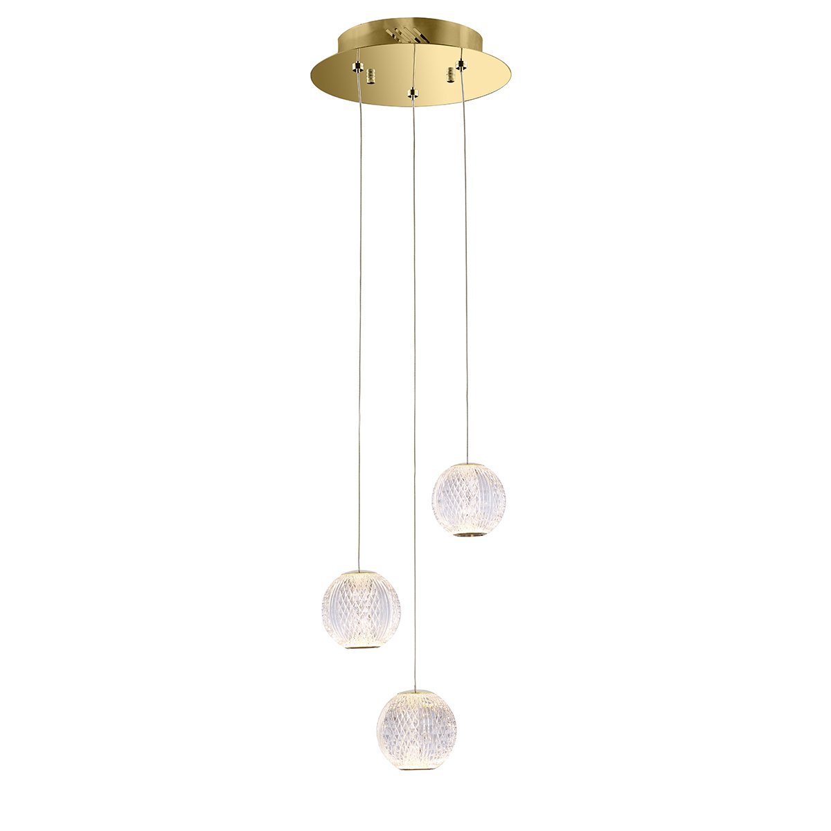 MD20001012-3A gold Светильник подвесной Delight Collection Elliot Diamante MD20001012-3A gold