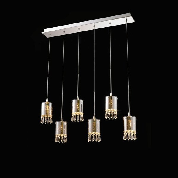 MD2544/6L Светильник подвесной Delight Collection Crystal Tube MD2544/6L
