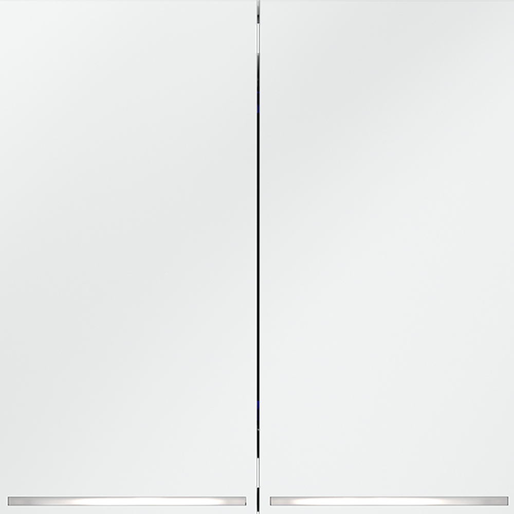 VLS020202 Выключатель встраиваемый VOLTUM S70 двухклавишный с подсветкой 10А, (белый матовый) VLS020202