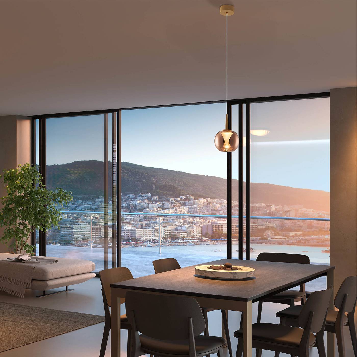 Светильник подвесной Mantra Andromeda 9075