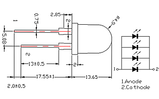 Светодиод Arlight 017457