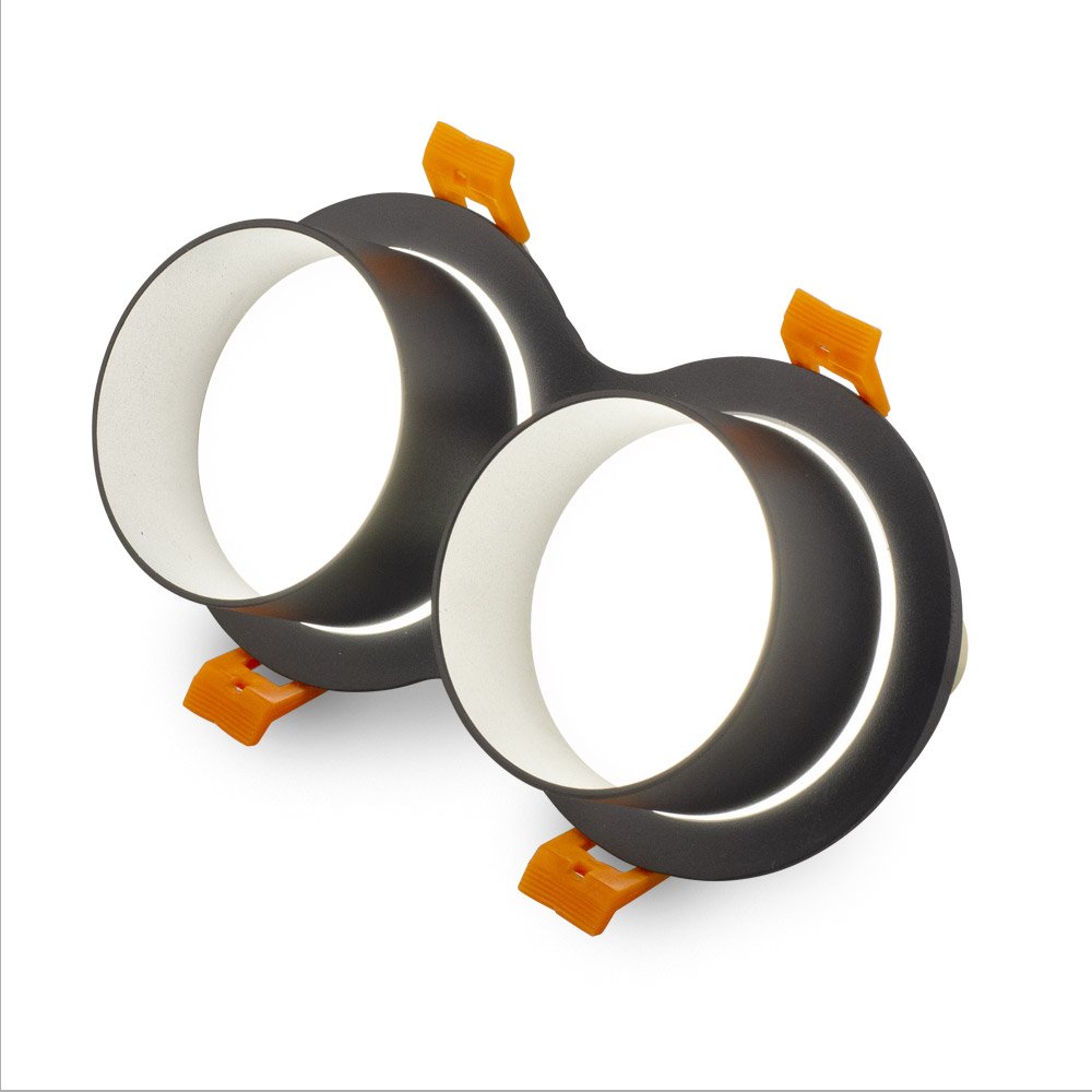 Встраиваемый светильник AM Group АМ 472/2 AM472/2-BK