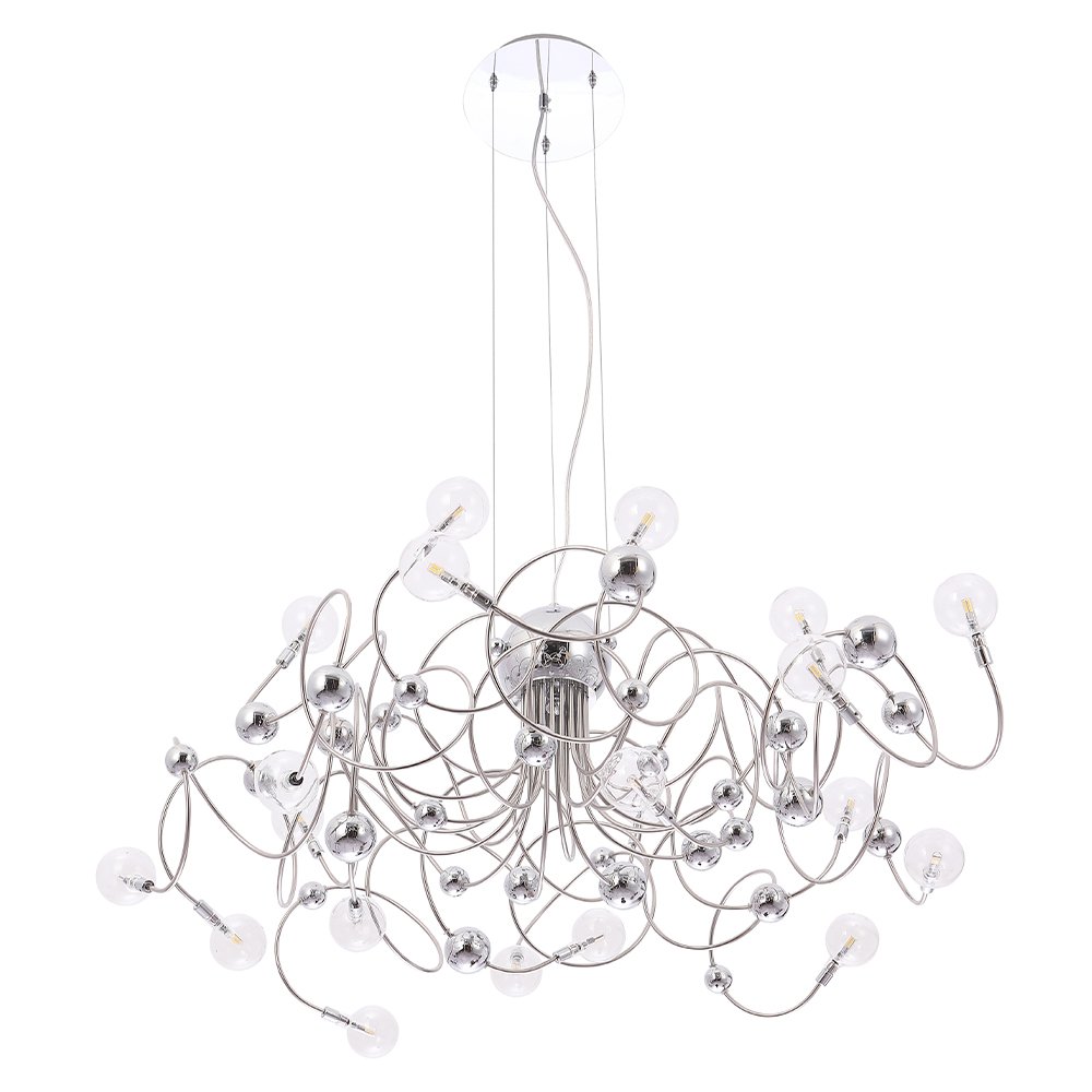 MEDUSA SP20 CHROME Подвесная люстра Crystal Lux Medusa MEDUSA SP20 CHROME