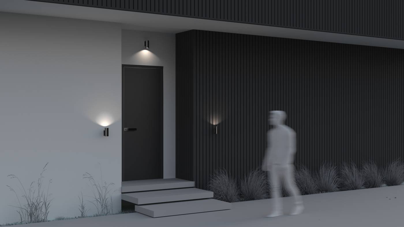 Уличный настенный светильник Maytoni Bowery O574WL-01B