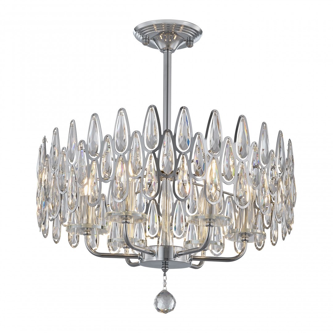 372009/6/250/490 CR Люстра на штанге Arte Milano Sorrento-2009 372009/6/250/490 CR