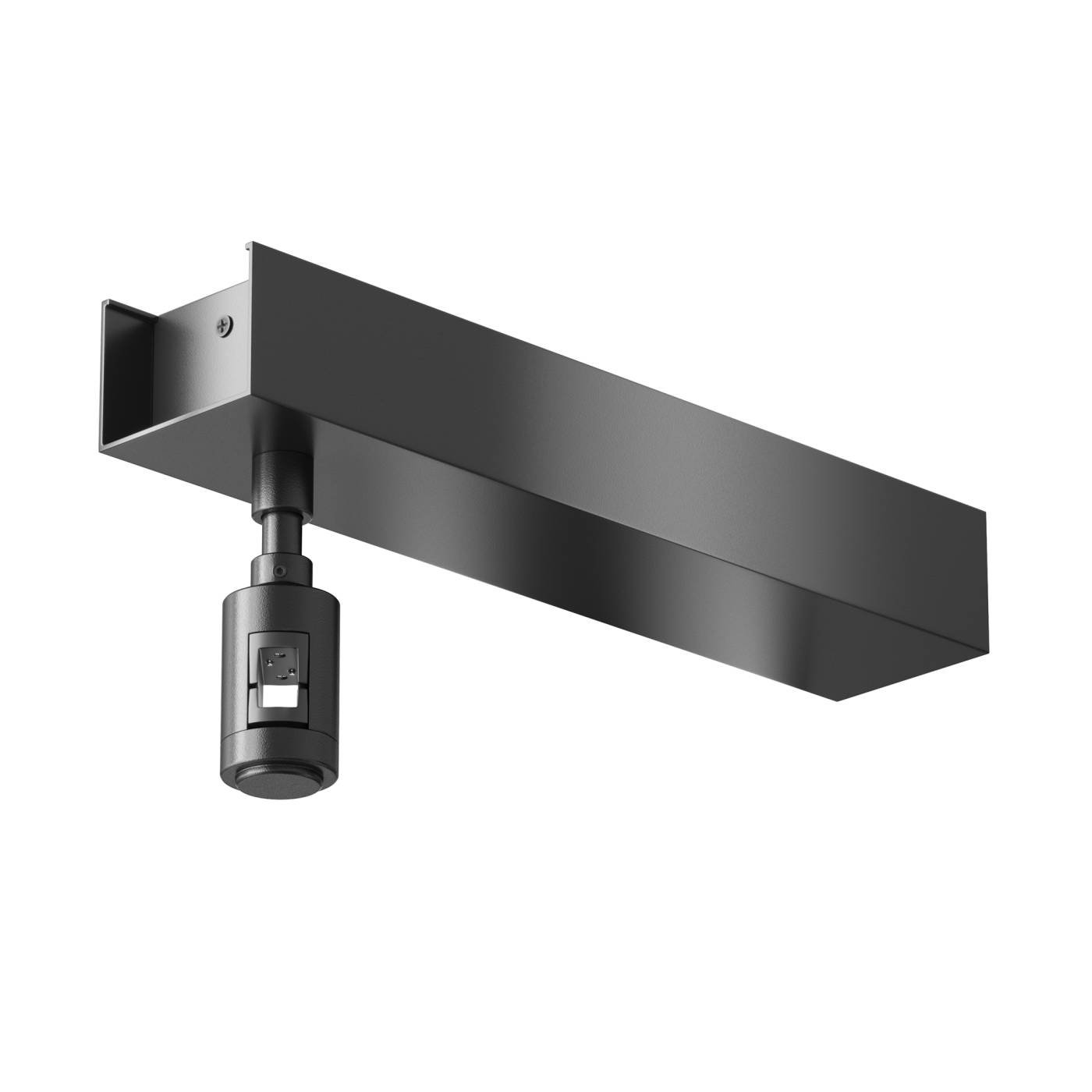 Основание потолочное Short для блока питания с вводом питания Maytoni Accessories for tracks Flarity TRA156C-BB1-B