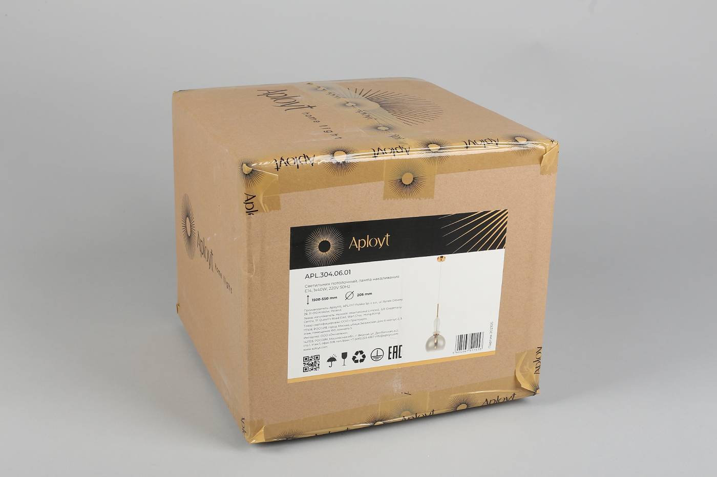 APL.304.06.01 Светильник подвесной Aployt Kristel APL.304.06.01