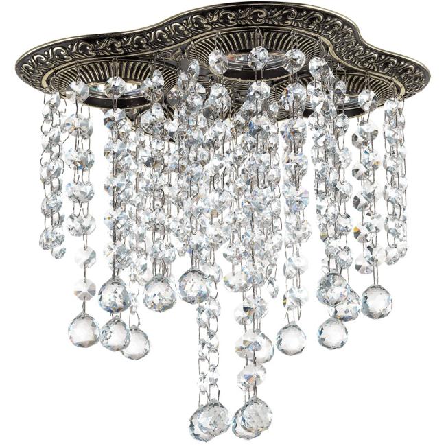 370023 Встраиваемый светильник с узорами Grape 370023 Novotech