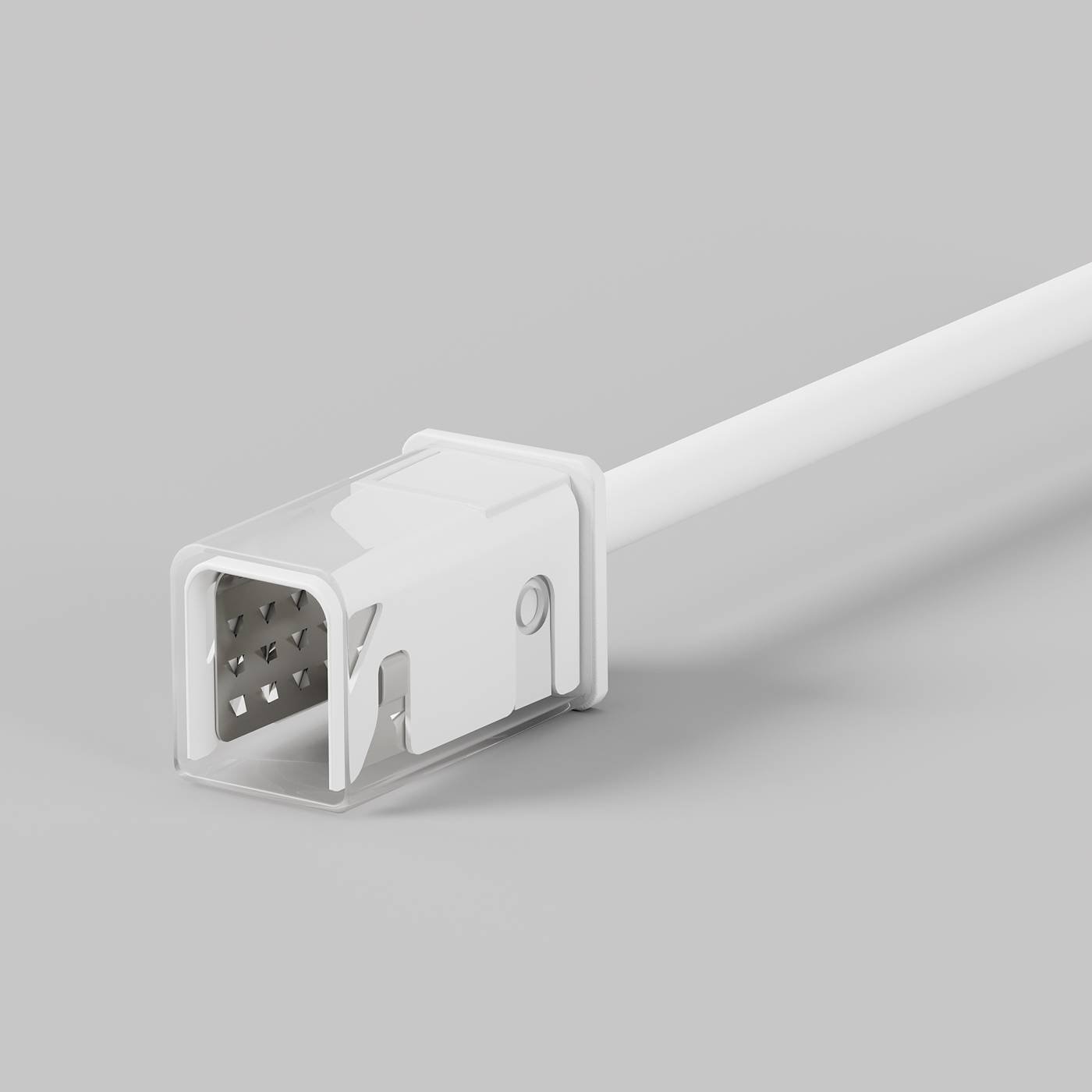 Коннектор питания для гибкого неона 17x12 мм (выход прямой) Maytoni Изгиб поперек оптической оси 432012