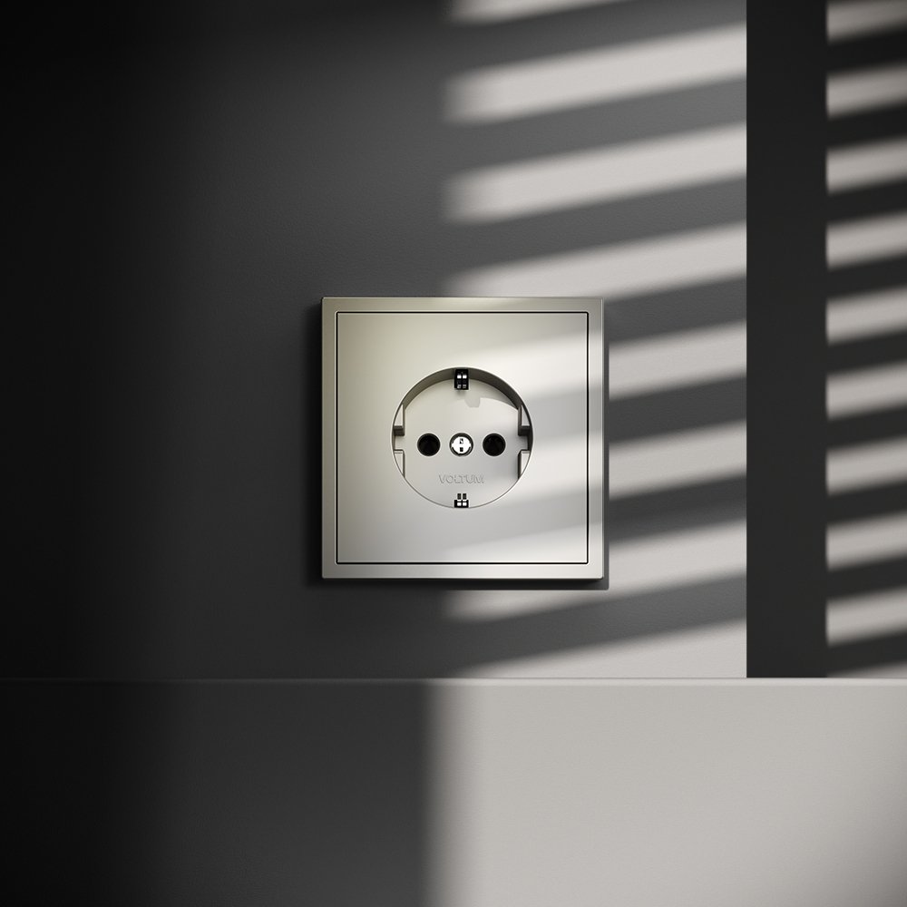 VLS040104 Розетка Voltum S70 VLS040104