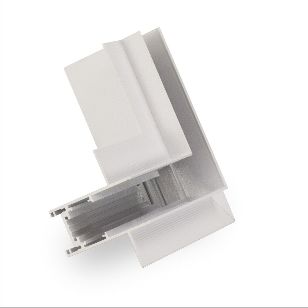 Коннектор для шинопровода AM Group MAGNET AM402 LL-20С90° горизонтальный WH