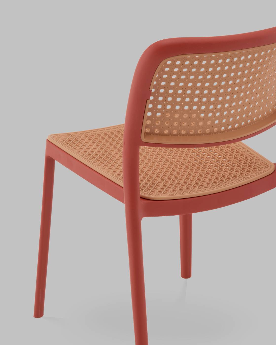 Стул пластиковый Stool Group Yona PP-296 red 36877