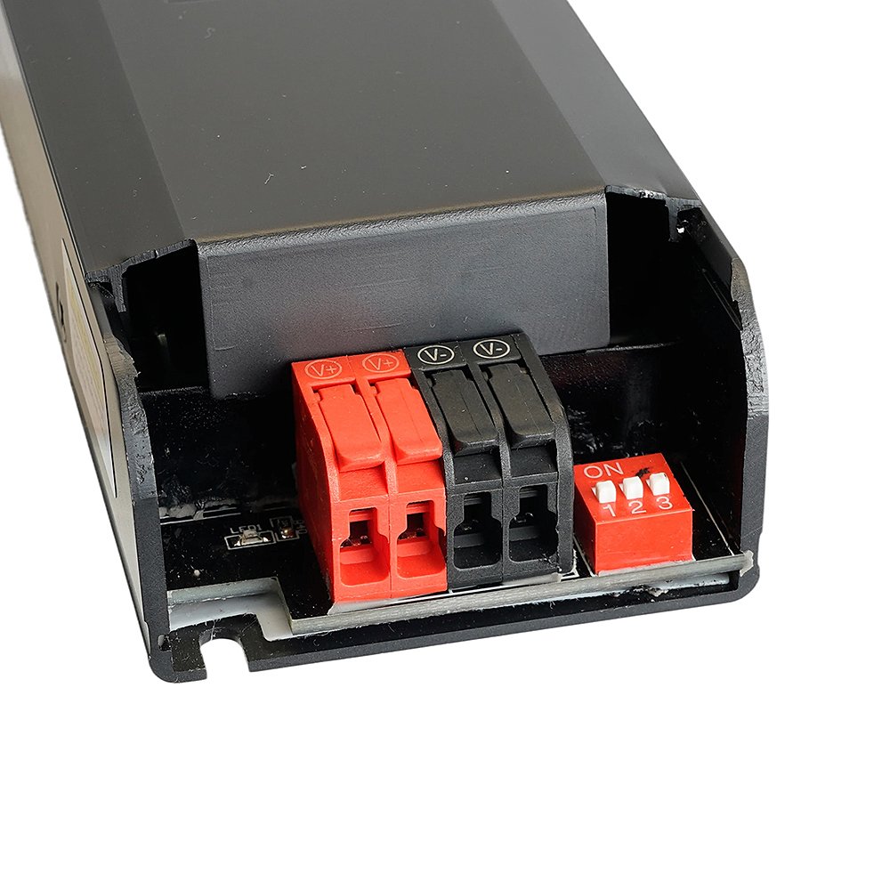 Трансформатор для светодиодной ленты с плавным пуском и диммированием 400W 24V IP20 Feron LB004 52127