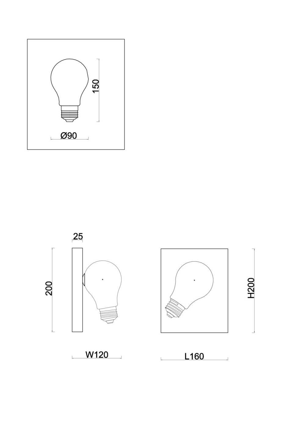 Настенное бра Freya Evidence FR5372WL-01BS