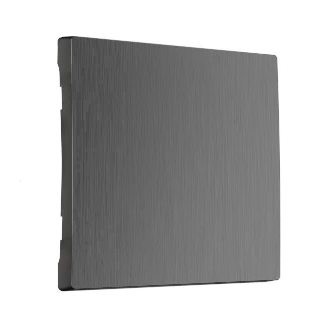 W1119004/ Клавиша для выключателя перекрестного (графит рифленый) Накладка на механизм Werkel W1119004/ Клавиша для выключателя перекрестного (графит рифленый)