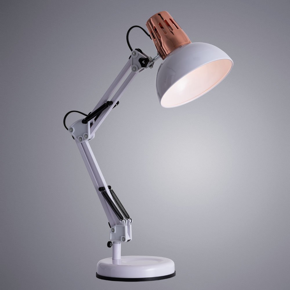 A2016LT-1WH Настольная лампа Arte Lamp Luxo A2016LT-1WH