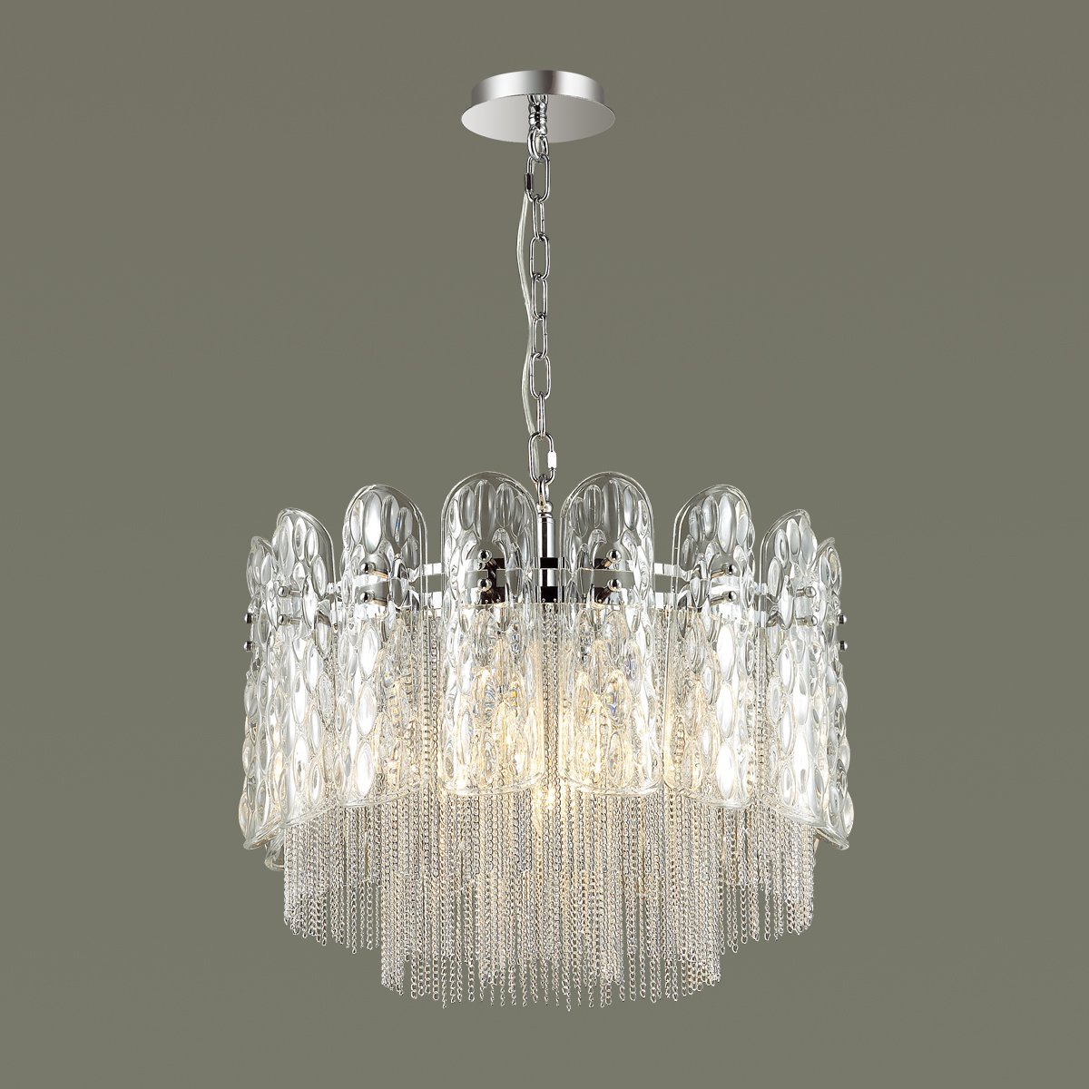 4633/6 Подвесная хрустальная люстра Melba Odeon Light 4633/6