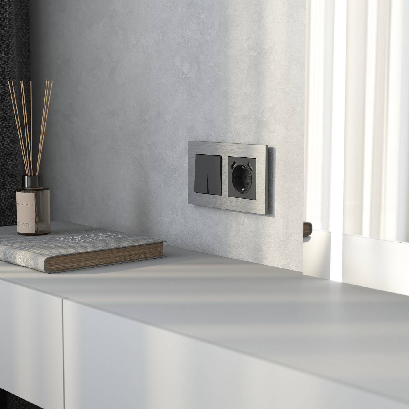 Рамка Werkel W0023506/ Рамка на 2 поста AluMax (алюминий)