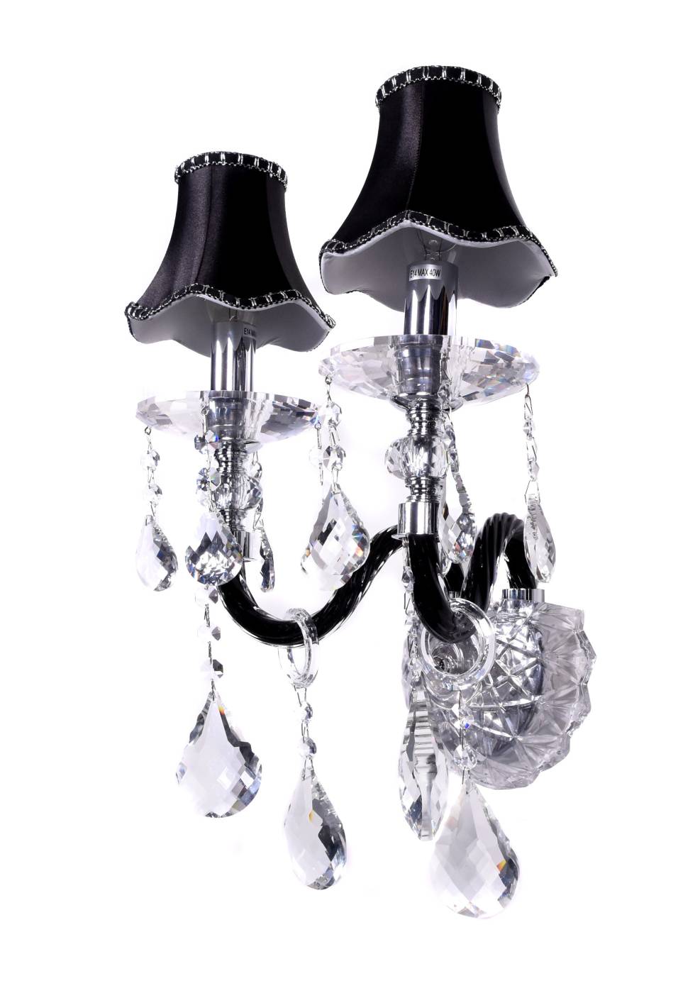LDW 66249-2 BK Настенное бра Lumina Deco Denica LDW 66249-2 BK