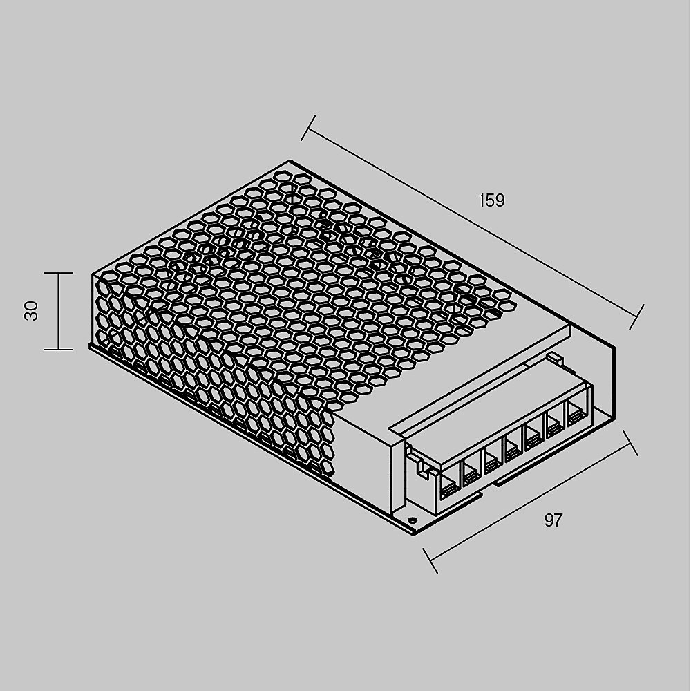 Источник напряжения Maytoni Блоки питания 12В 811009