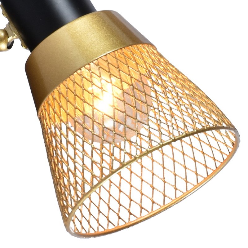 05966-0.8-01 GOLD+BK Бра настенное Reluce 05966-0.8-01 GOLD+BK