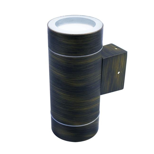 Уличный настенный светильник Uniel Настенные uul-a01s UUL-S92A 2х50W/GX53 IP65 BRONZE