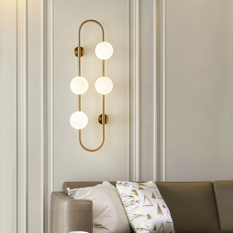 213736-26 Настенное бра ImperiumLoft Hoop-Wall01 213736-26