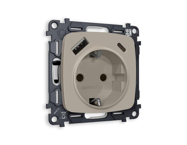 MO370010 Розетка Ambrella Volt OMEGA MO370010