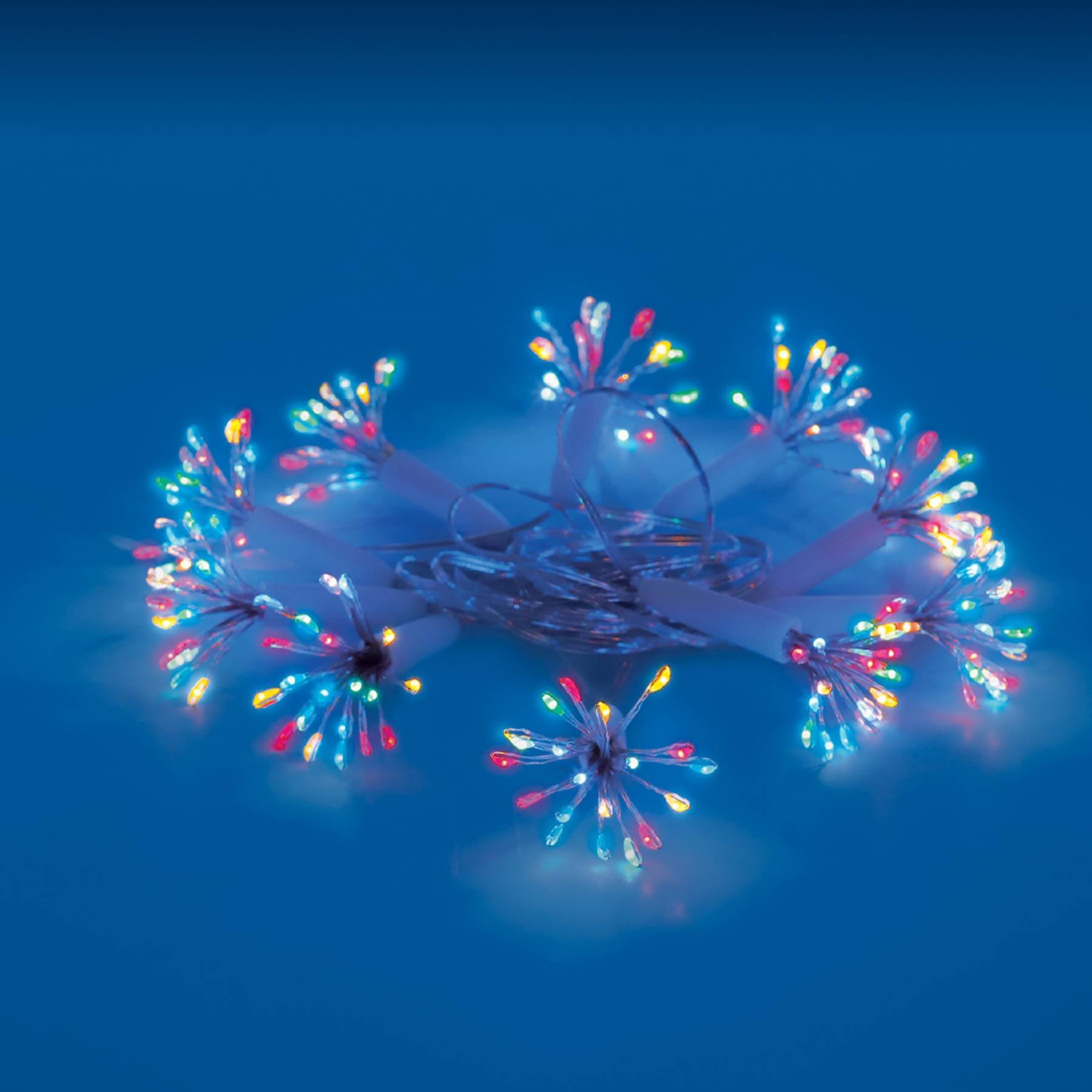 ULD-S0250-200/STA MULTI IP44 STARBURST Гирлянда Uniel ULD-S0250-200/STA MULTI IP44 STARBURST