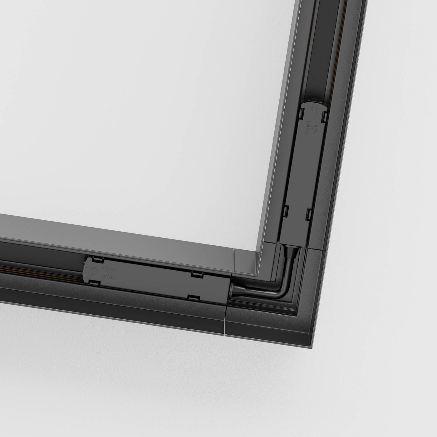 TRX010CL-21B Угловой коннектор накладной Maytoni Accessories for tracks Gravity TRX010CL-21B