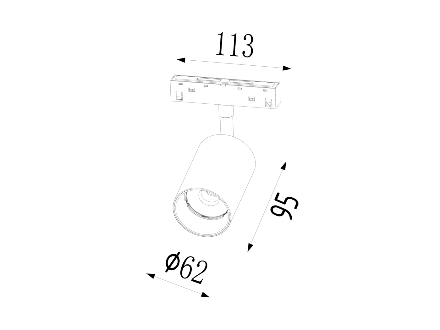 Трековый светильник SY-LINK SWG LUMKER 00-00013685
