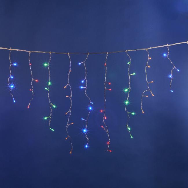 ULD-B3010-200/DTA MULTI IP20 Бахрома светодиодная с контроллером, 3 м Uniel ULD-B3010-200/DTA MULTI IP20