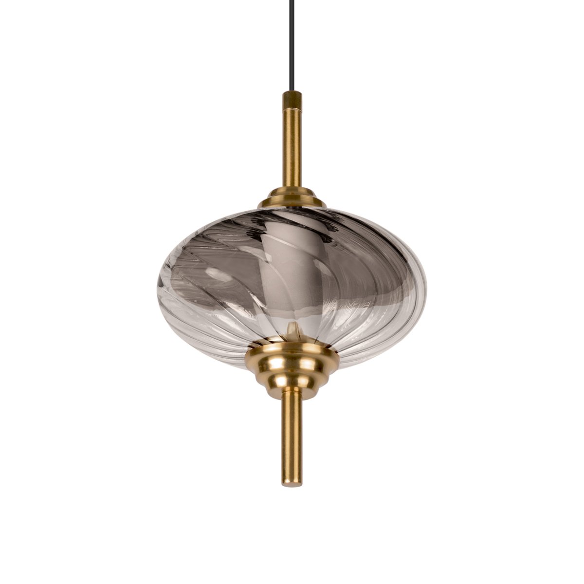 Светильник подвесной Loft It Helix 10421/C Smoke