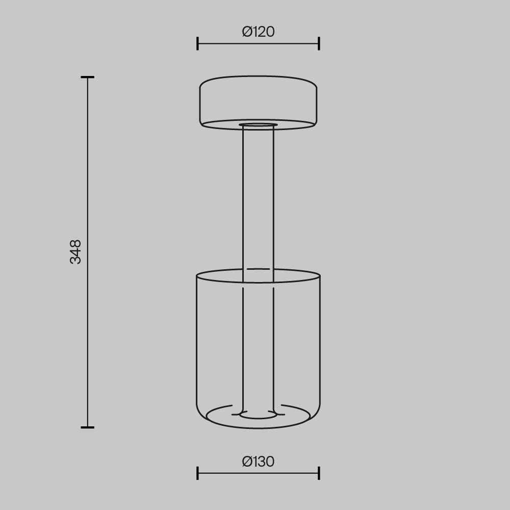 MOD229TL-L3B3K3 Настольная лампа Maytoni AI Collaboration MOD229TL-L3B3K3