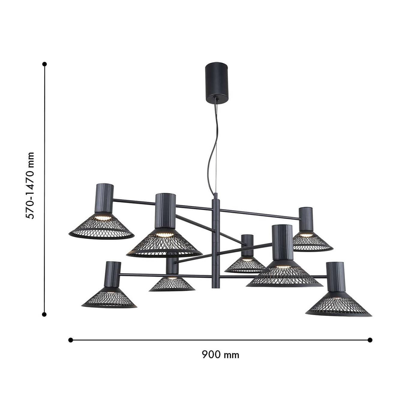 Подвесная люстра F-Promo Metrics 4623-8P