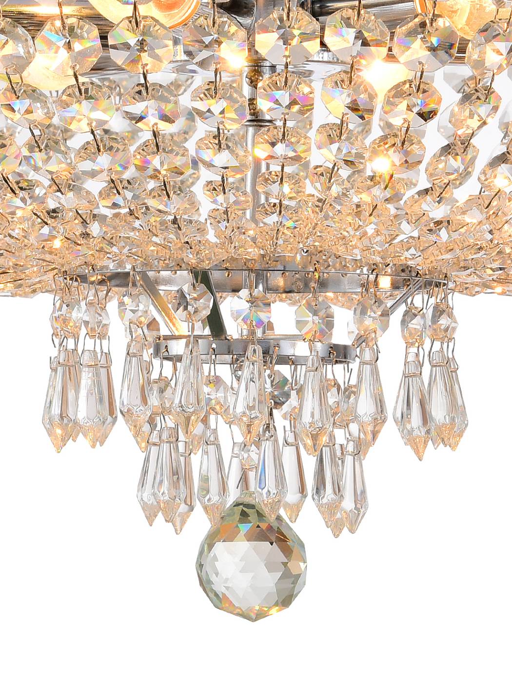 ROCOCO 81407/6C CHROME Потолочная люстра Natali Kovaltseva Rococo ROCOCO 81407/6C CHROME