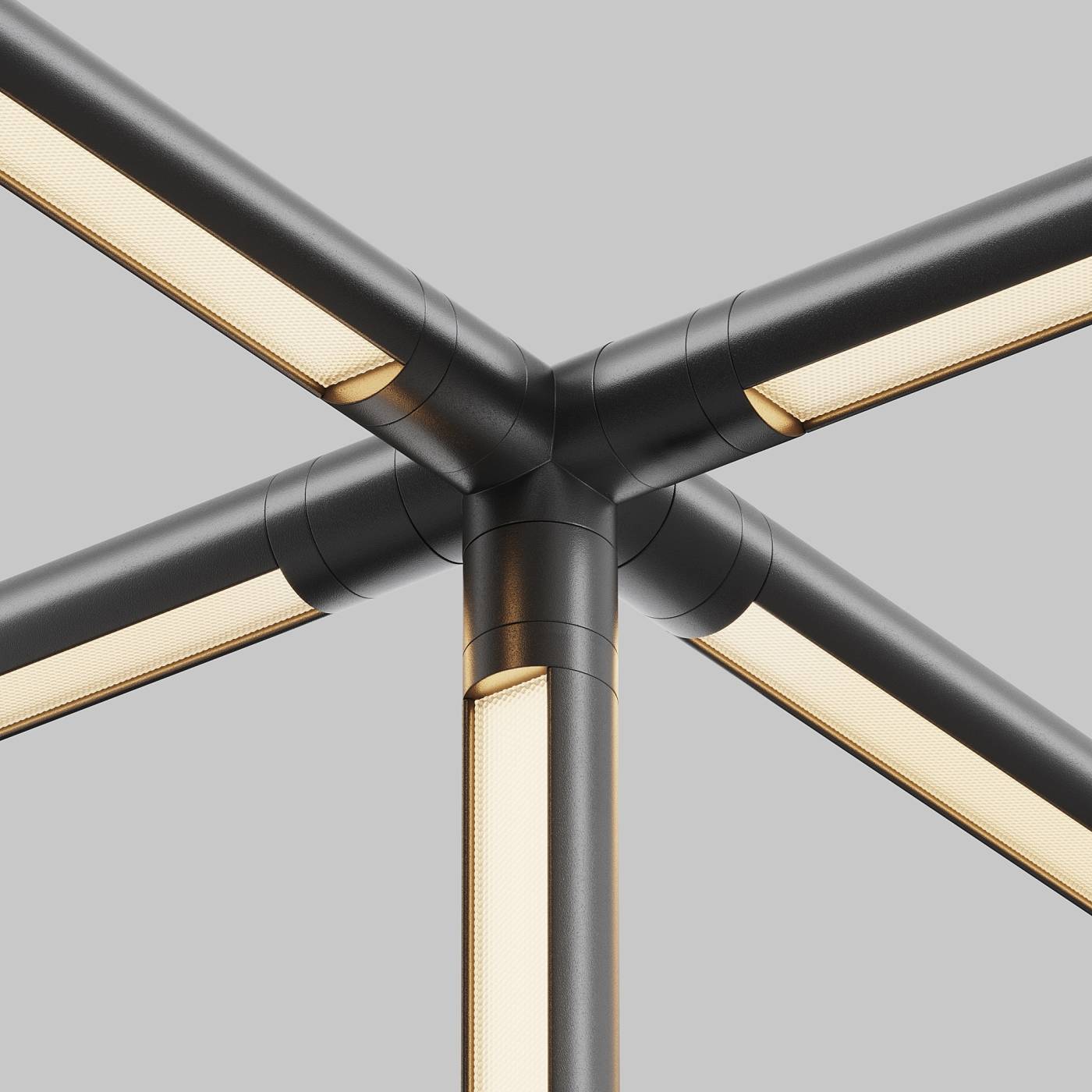 CA020L5C-B Пятиконечный коннектор для системы Shelf без ввода питания Maytoni Accessories for system Shelf CA020L5C-B