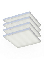 Светильник армстронг Elvan UPL-001-36W-WH-Wh/КОМПЛЕКТ