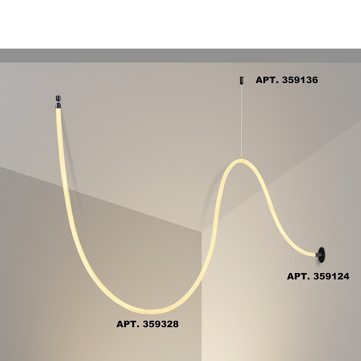 359328 Светодиодный шнур Novotech Ramo 359328