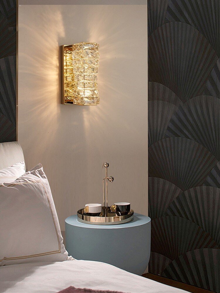 6005W/S gold/clear Настенное бра Delight Collection Glissando 6005W/S gold/clear