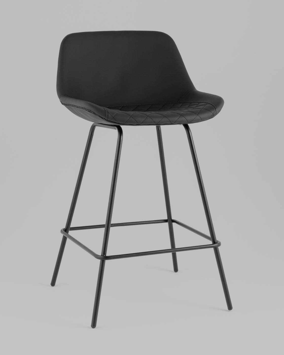 Полубарный стул Stool Group AV 463-H/bl-9005(PP)