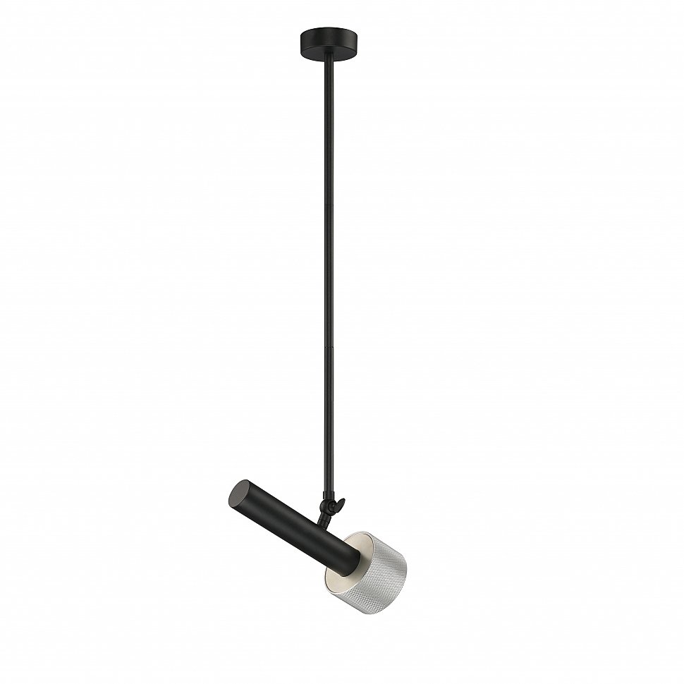 Светильник потолочный iLEDEX TECHNICAL Delta 2361-1 BK+SL