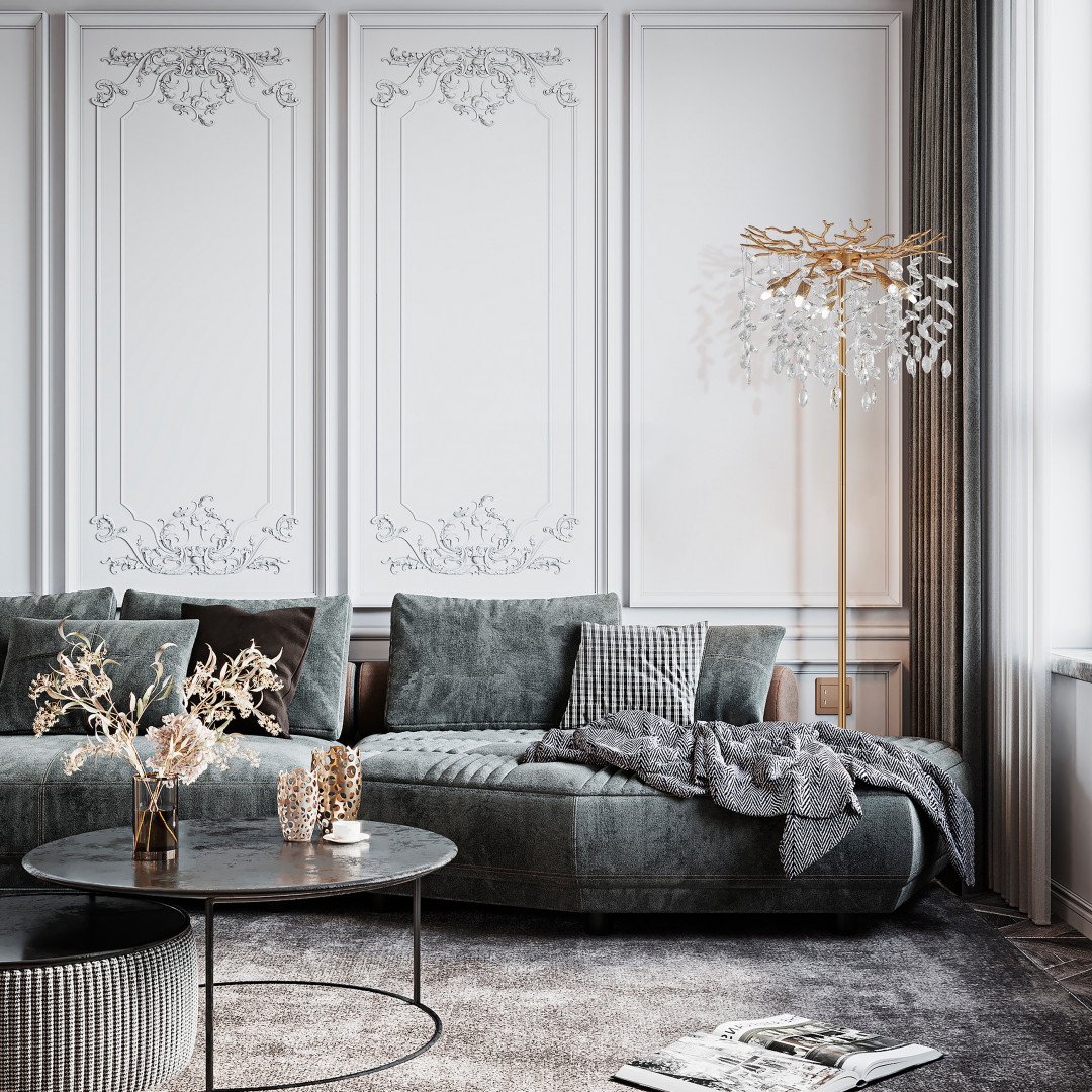 23141.480-1650.5.E14.B IB Торшер Arte Milano Milano-1 23141.480-1650.5.E14.B IB